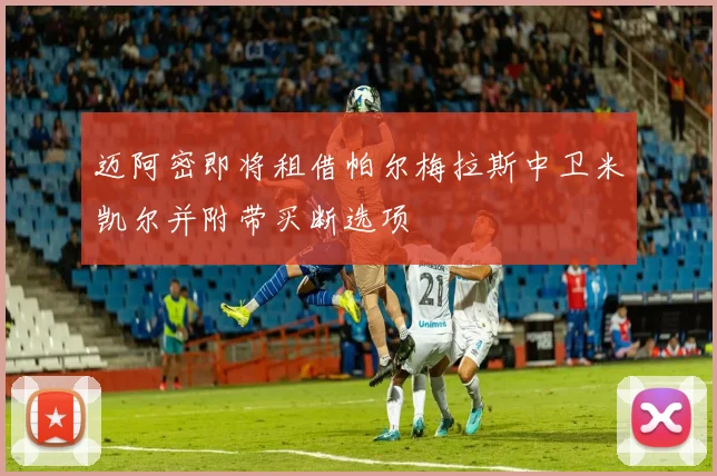 迈阿密即将租借帕尔梅拉斯中卫米凯尔并附带买断选项